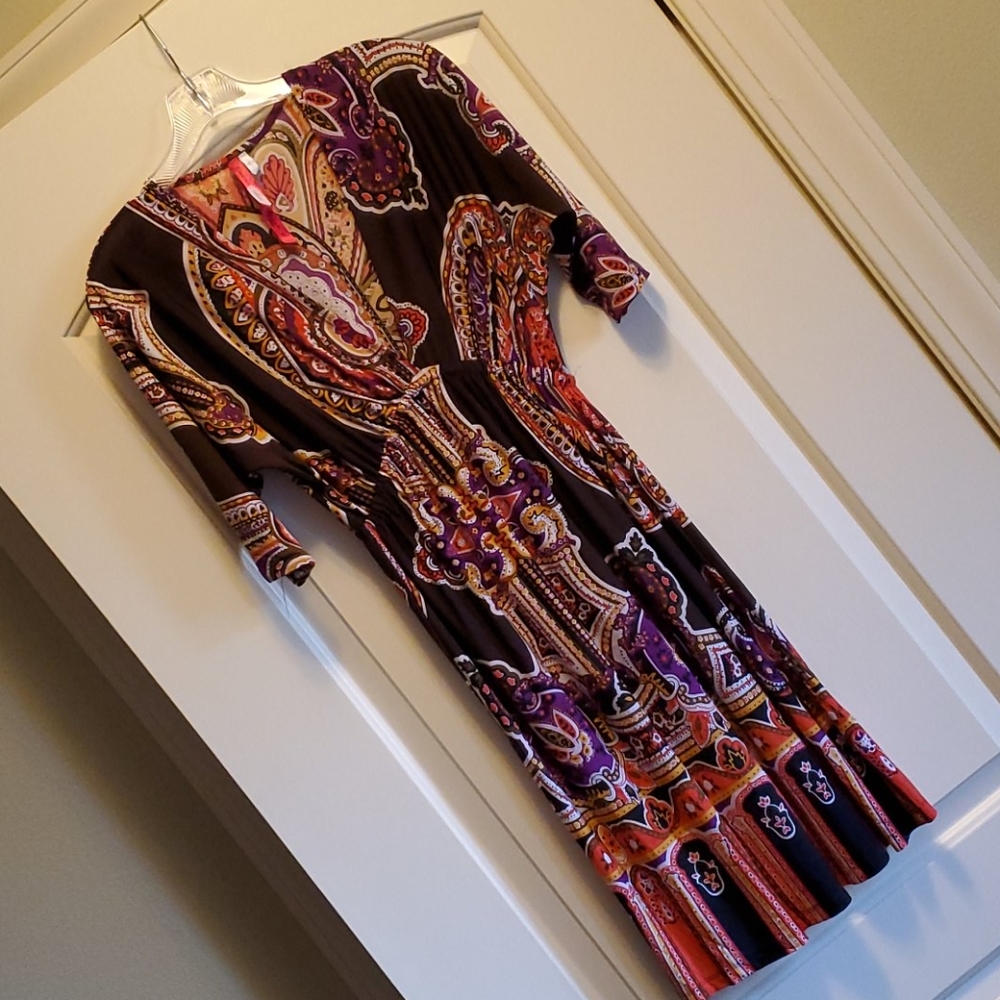 Fun printed summer dress